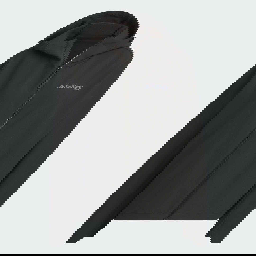 Jakke adidas Performance TERREX Brushed Soft Shell Jacket Sort | IL9013, 0