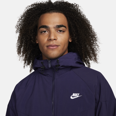 Vindjakke Nike Sportswear Windrunner Loose Hooded Jacket Mørkeblå | FB8618-555, 1