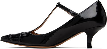 Skopleje Maison Margiela Maison Margiela Kinkies T-Bar Heels Sort | S58WL0291 P8194, 2