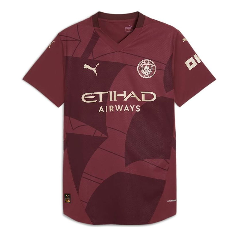 Skjorte Puma Manchester City 24/25 Third Football Jersey Rød | 775096-03