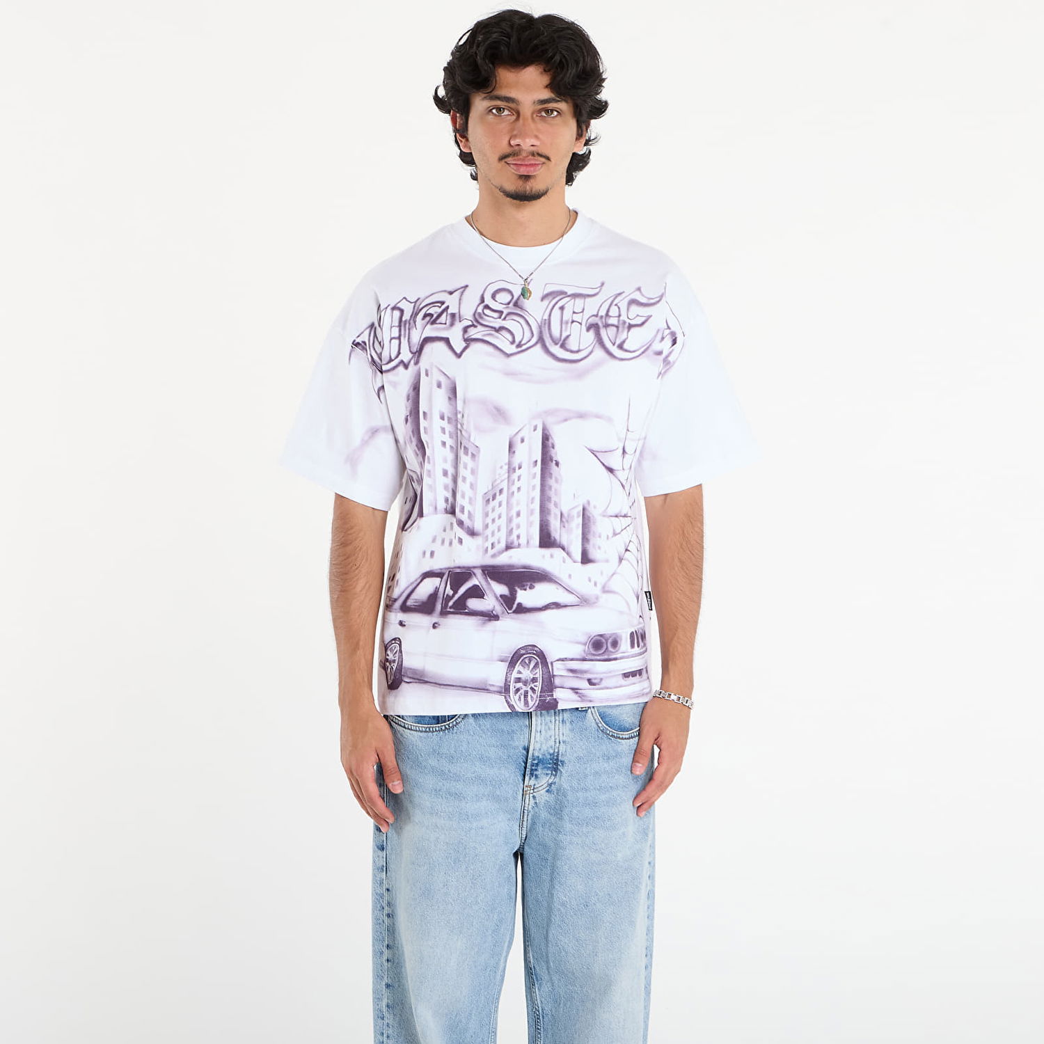 T-shirt Wasted Paris Wasted Paris Atm Boxy T-Shirt Hvid | WP_000288, 0