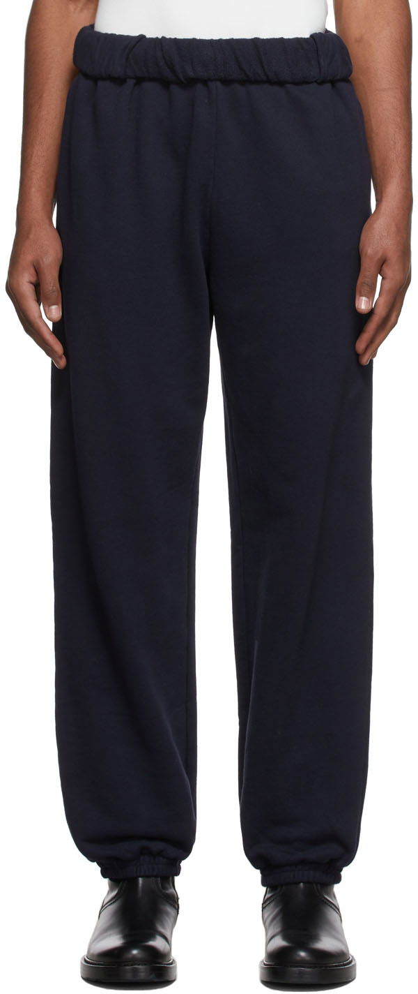 Joggingbukser Dion Lee Cotton Lounge Pants Mørkeblå | C2034S22, 0