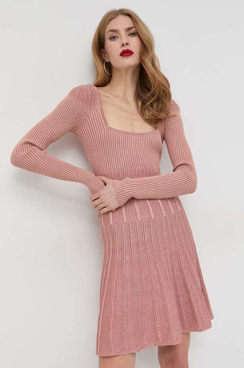 Kjole GUESS Mini Dress Lyserød | W1BK91.Z2XV0, 0