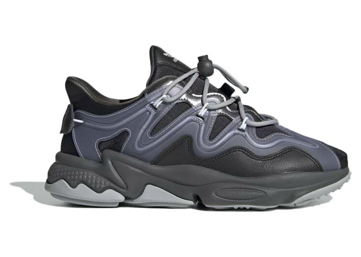 Sneakers og sko adidas Originals Ozweego Plus Black Dust Purple W Grå | G55588, 0