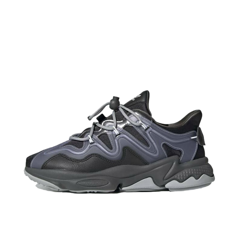 Sneakers og sko adidas Originals Ozweego Plus Black Dust Purple W Grå | G55588