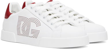 Sneakers og sko Dolce & Gabbana Portofino Calfskin Hvid | CS2277AV066, 3
