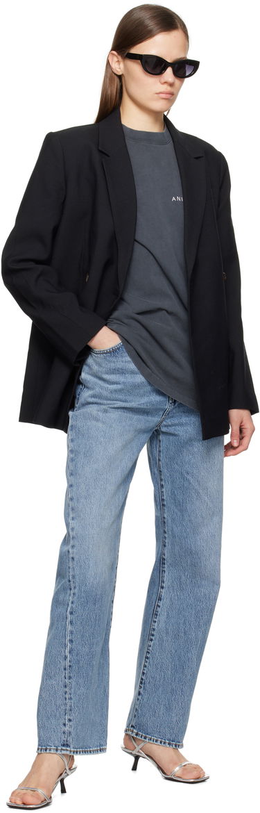 Skopleje Anine Bing ANINE BING Hilda Heeled Sandals Metalisk | A-14-10684-SLV1, 4