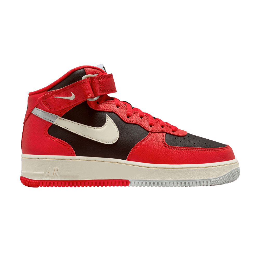 Sneakers og sko Nike Air Force 1 Mid '07 LV8 "Split - University Red Black'" Rød | DZ2554-001, 0