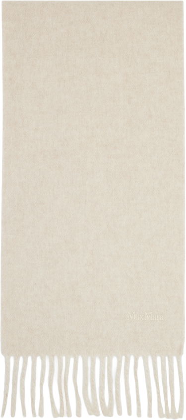 Tørklæde Max Mara Scilli Fringed Scarf Mørkeblå | 2524546052600, 1