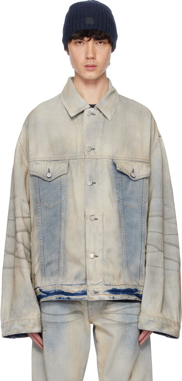Jakke Acne Studios Acne Studios Oversized Denim Jacket Blå | C90191-, 0