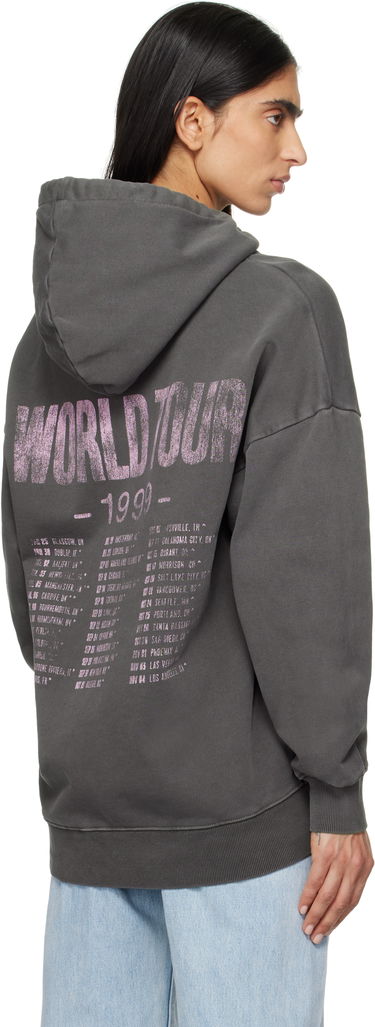 Sweatshirt Ksubi Ksubi World Tour Oh G Hoodie Grå | WPS25FL003, 2