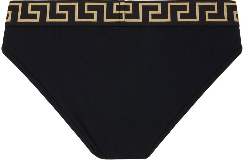 Trusser Versace Two-Pack Greca Border Briefs Sort | AU10180_1A10011, 1