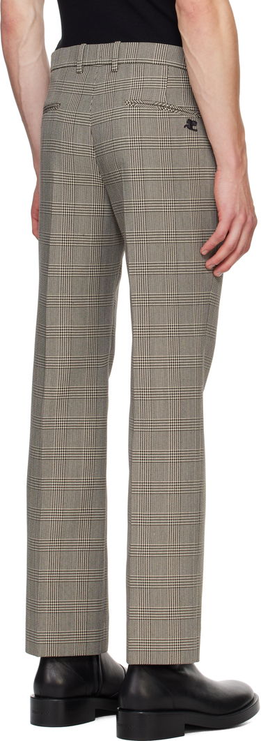 Bukser Courrèges Prince of Wales Check Trousers Brun | 324CPA249PL0166, 2