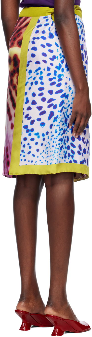 Nederdel Dries Van Noten Dries Van Noten Wrap Scarf Midi Skirt Flerfarvet | 251-010815-1017, 2