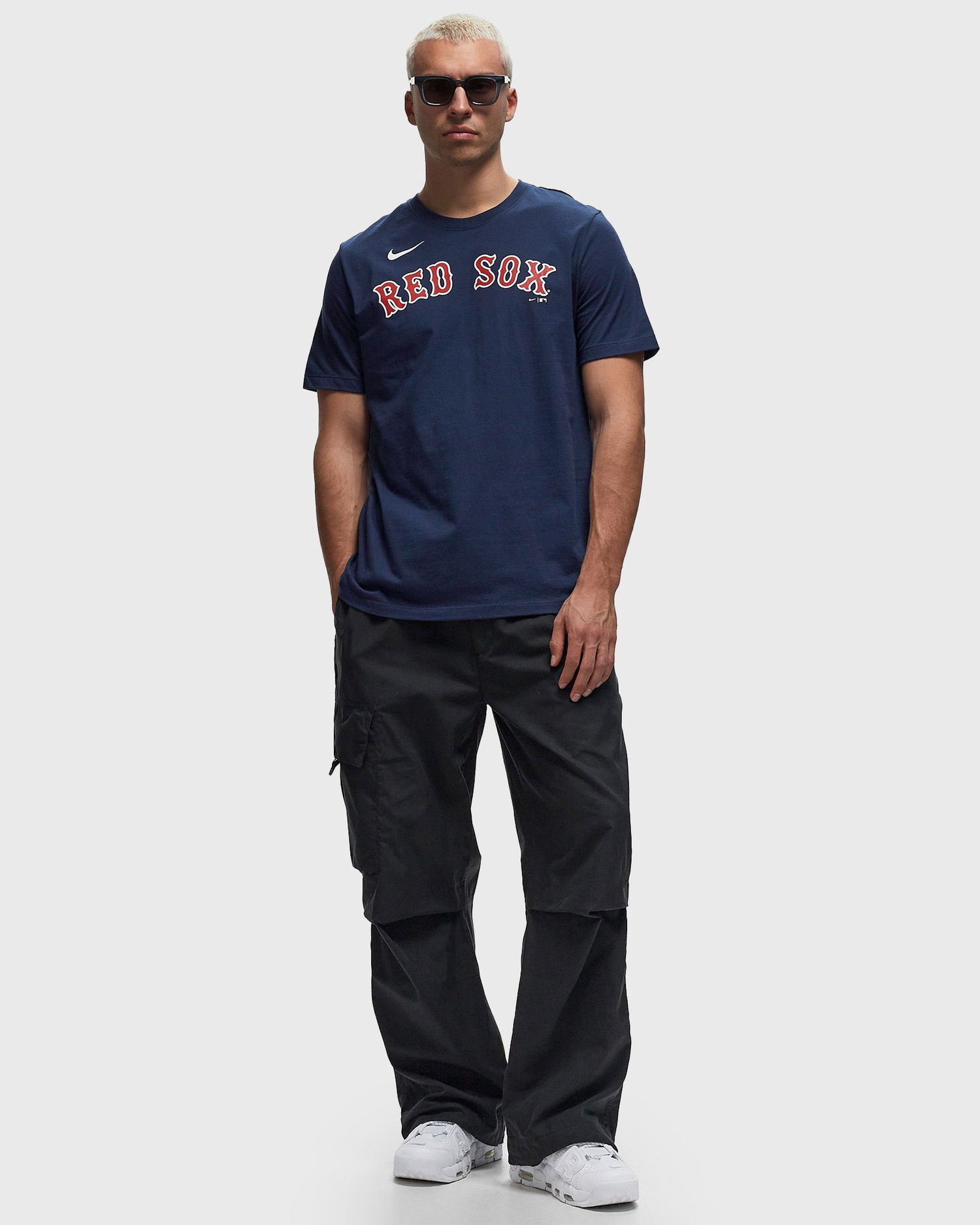 T-shirt Nike MLB Boston Red Sox Fuse Mørkeblå | N199-44B-BQ-0U5, 1