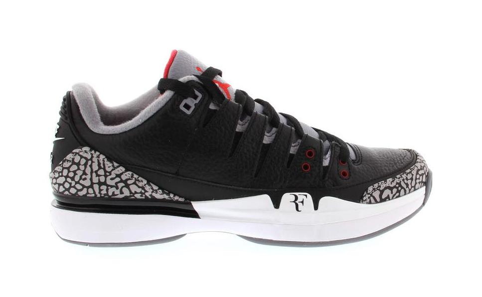 Sneakers og sko Nike Zoom Vapor AJ3 Black Cement Sort | 709998-010, 0