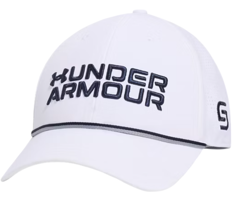 Kasket Under Armour UA JS Drive Rope Snapback Cap Hvid | 1389912-100