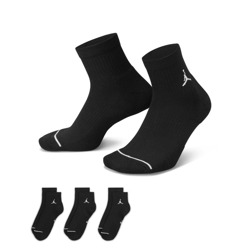 Sokker Nike Everyday Ankle Socks 3-pack Sort | DX9655-010, 1