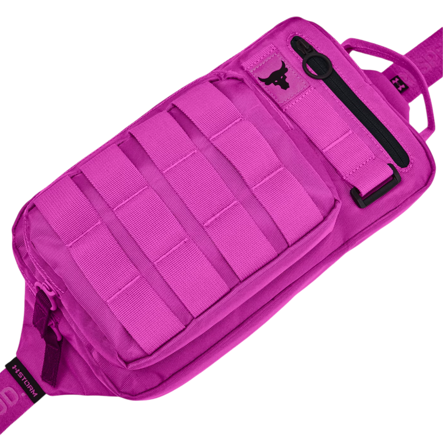 Taljetaske Under Armour Project Rock Waist Bag Lilla | 1376457-572, 0