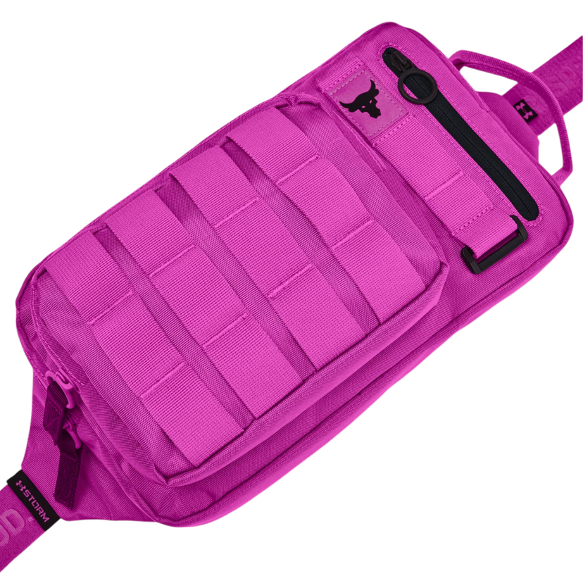 Taljetaske Under Armour Project Rock Waist Bag Lilla | 1376457-572