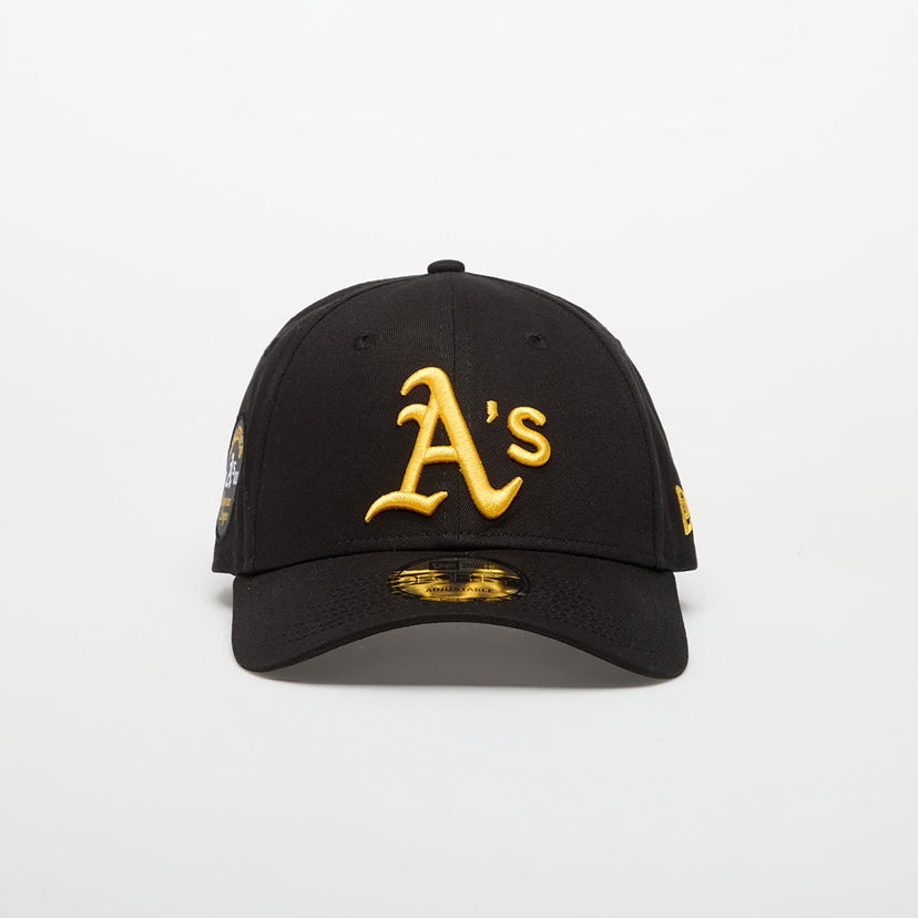 Kasket New Era 9FORTY MLB Side Patch Oakland Athletics Adjustable Cap Sort | 60691276