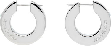 Øreringe Acne Studios Acne Studios Crystal Hoop Earrings Metalisk | C50459-, 0