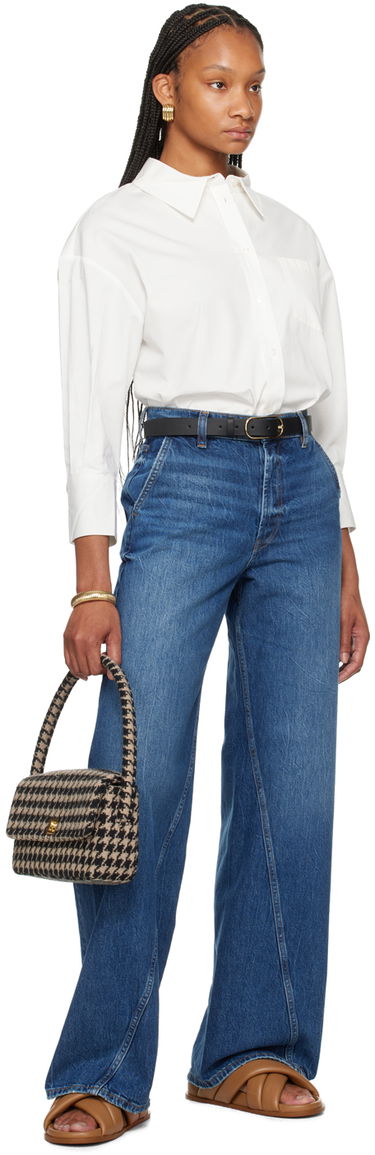 Bælter Anine Bing Harper Leather Belt Sort | A-12-2144-000, 2