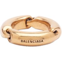 Ring Balenciaga Solid 2.0 Ring "Antique Gold" Metalisk | 741591-TZ99J-0604, 1