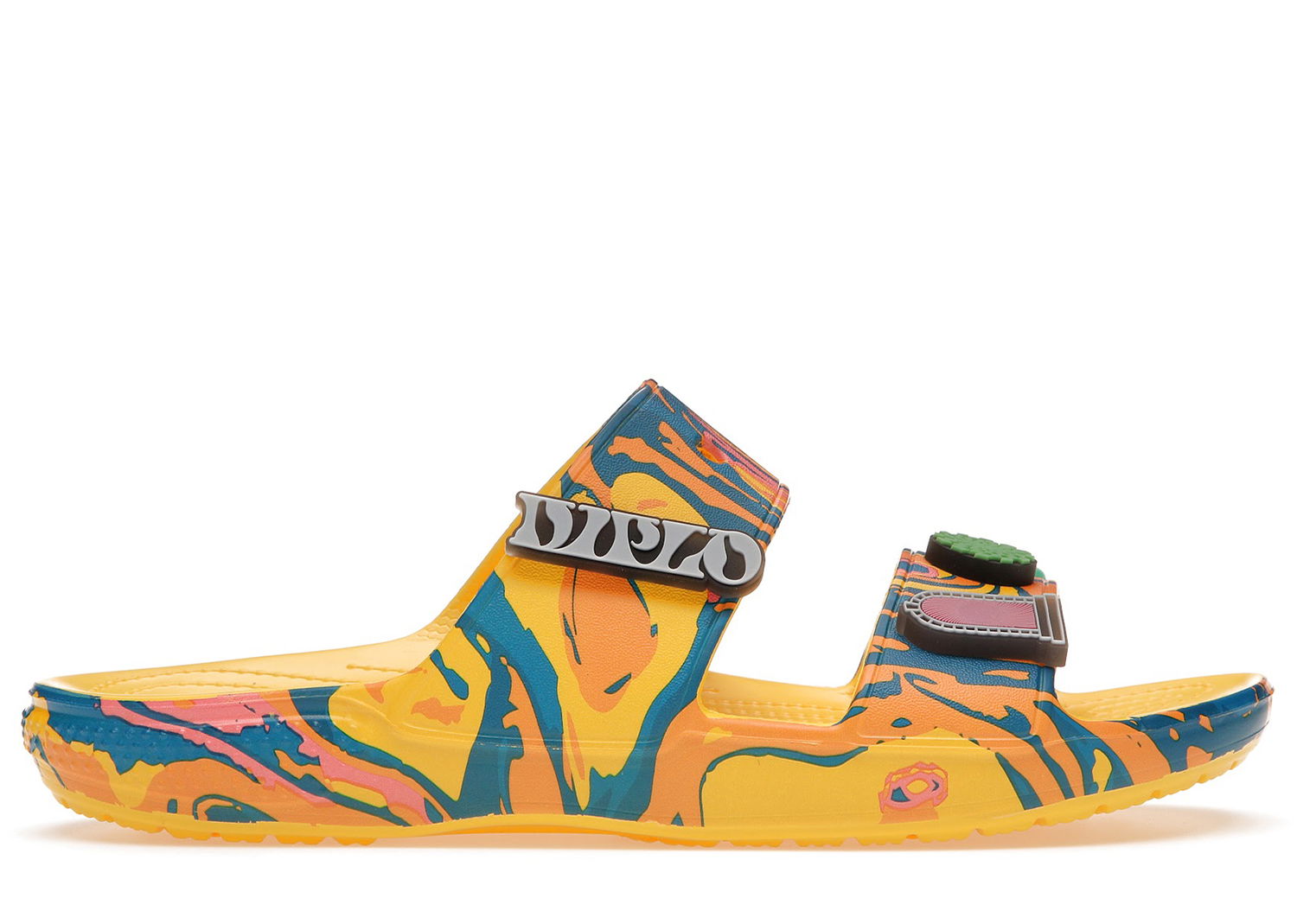 Sneakers og sko Crocs Classic Slide Diplo Take a Walk on the Weird Side Gul | 207384 90H, 0