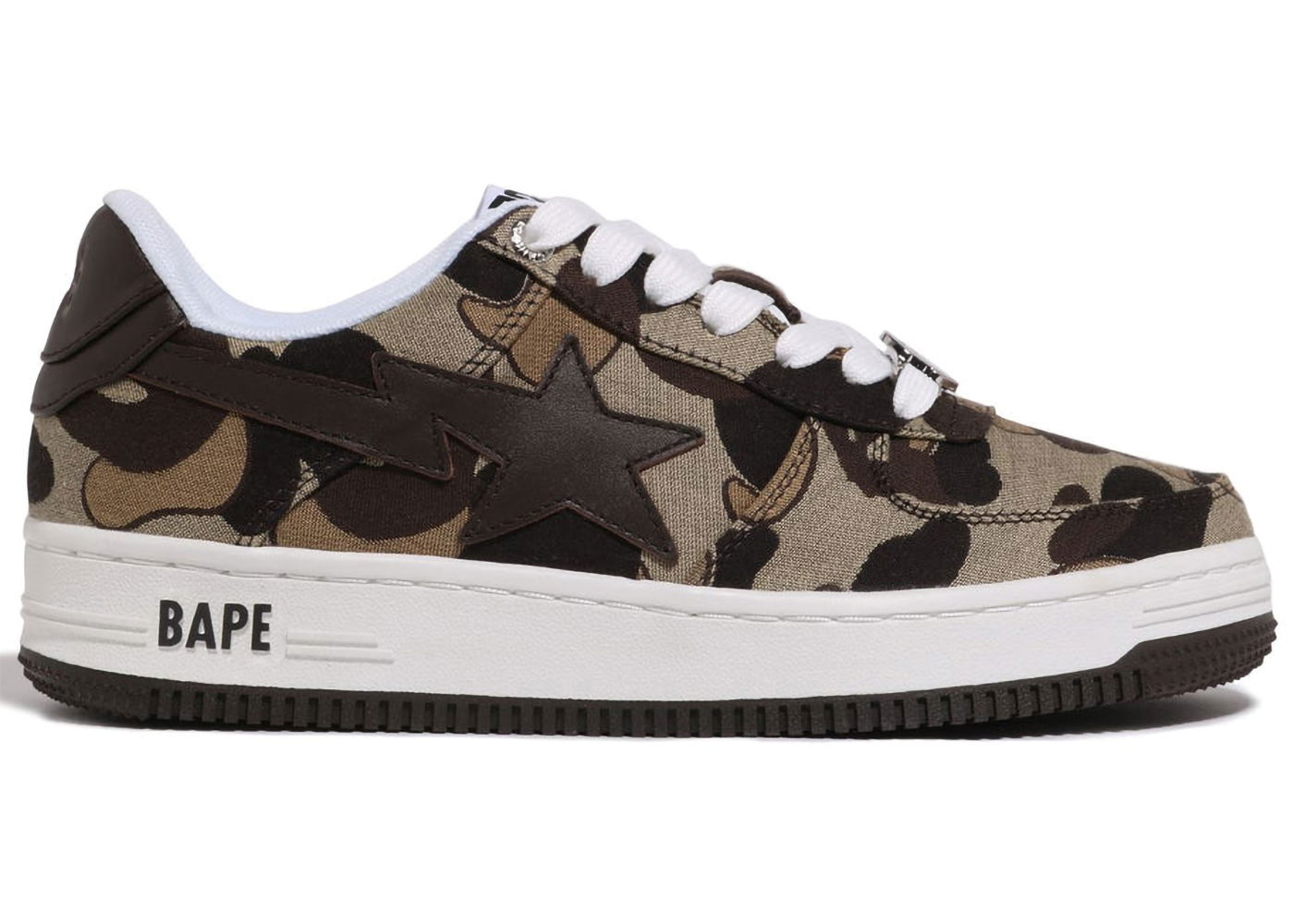 Sneakers og sko BAPE Bape Sta "Cookie Camo 2 Brown" Brun | 1J30-291-002, 0