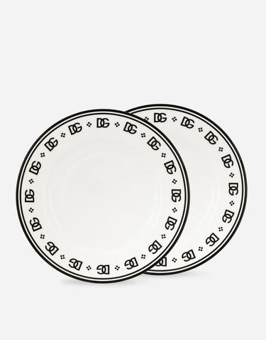 Home decor Dolce & Gabbana Dolce & Gabbana Soup Bowl Set Hvid | TC0S05TCALHU0082, 0