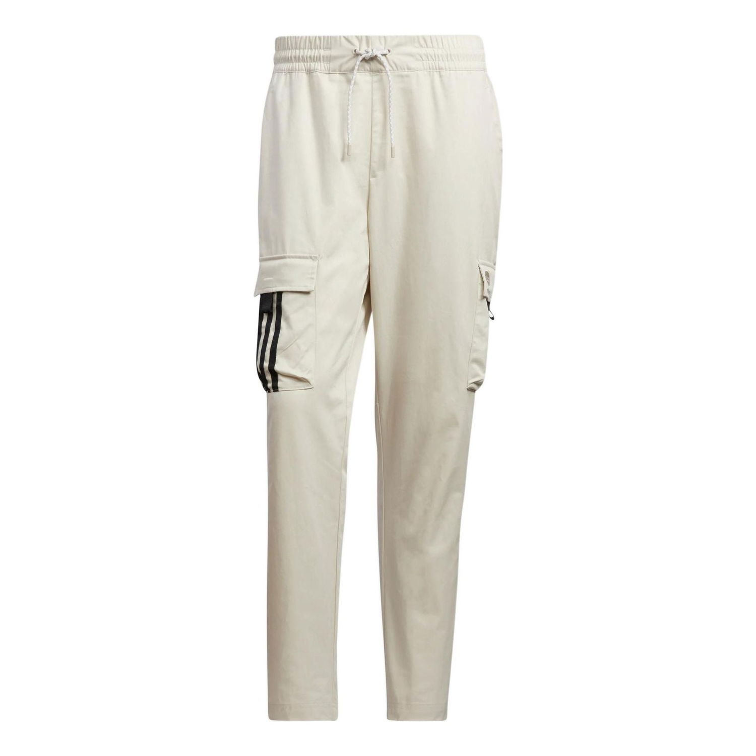 Cargo bukser adidas Originals Neo Stripe Casual Pants Beige | HC9672, 0