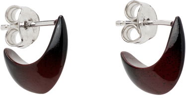 Øreringe LEMAIRE LEMAIRE Micro Drop Stud Earrings Bourgogne | JW0054 LO0114, 1