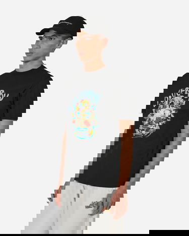 T-shirt Charles Jeffrey Loverboy Face T-Shirt Sort | CJLAW22FT BLACK, 3