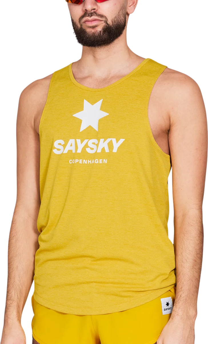Tanktop Saysky Saysky Logo Combat Pro Singlet Gul | nmrsi30c4007