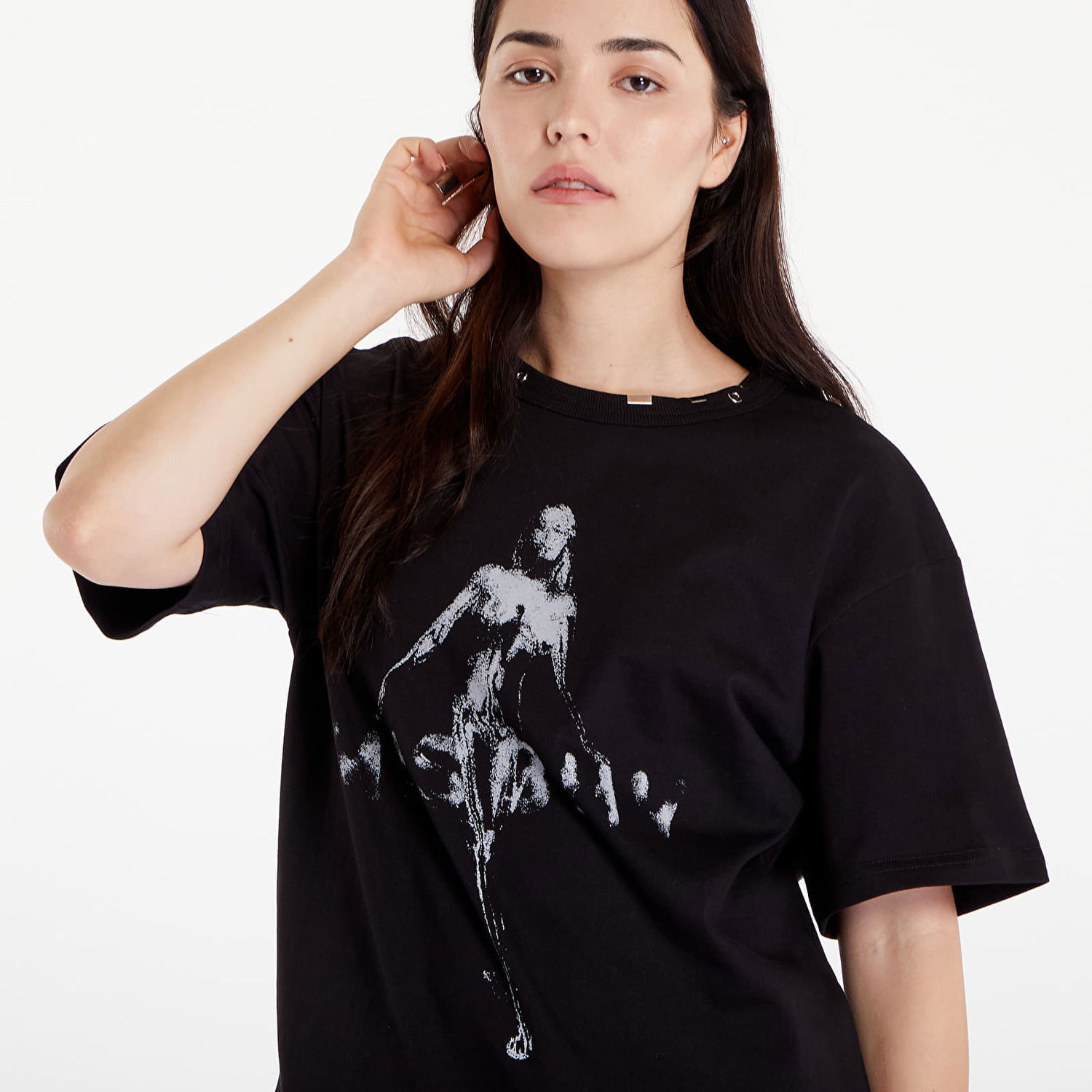 T-shirt MISBHV Vintage T-Shirt UNISEX Black Sort | 241M133, 1