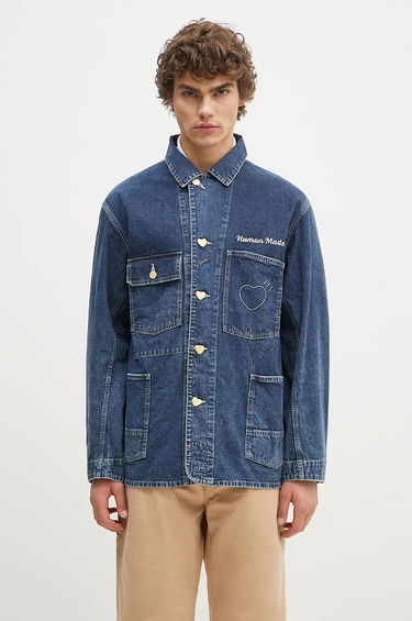 Skjorte Human Made Denim Coverall Jacket Blå | HM28JK002, 0
