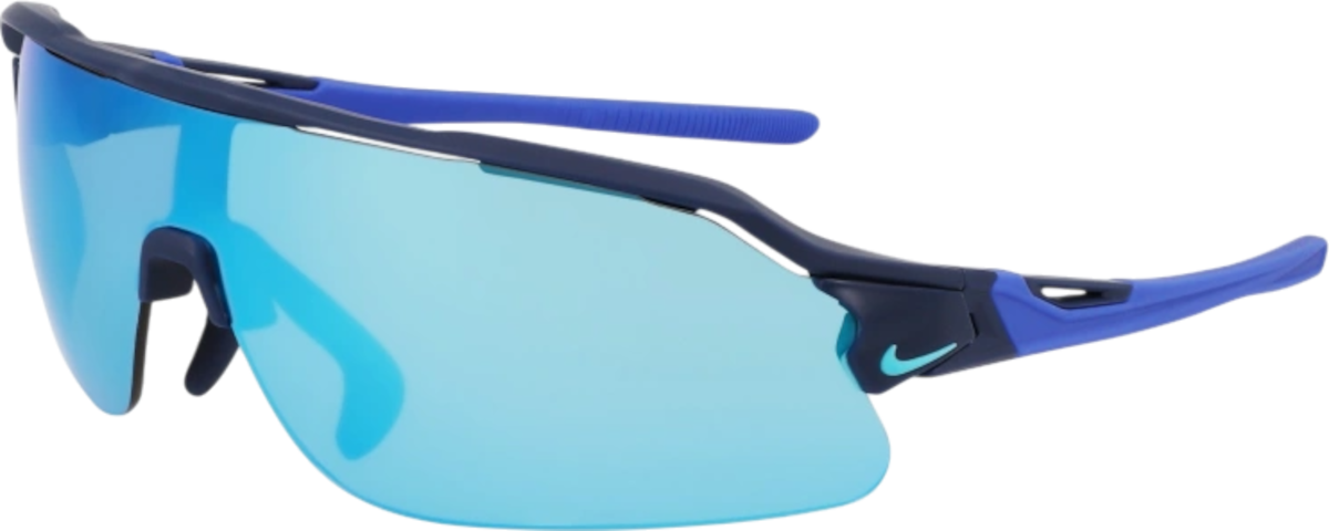Solbriller Nike Flyfree Shield P Sunglasses Blå | ev24035-410, 0