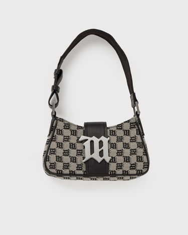 Skuldertaske MISBHV Jacquard Monogram Shoulder Bag Small Grå | 5902898166453, 0