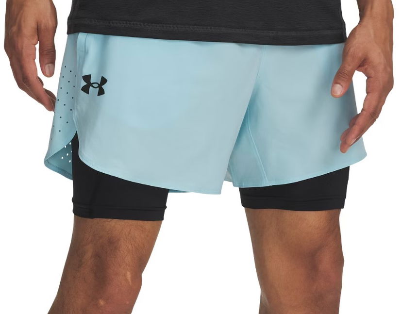 Shorts Under Armour Vanish Elite 2-in-1 Running Shorts Blå | 1378604-494