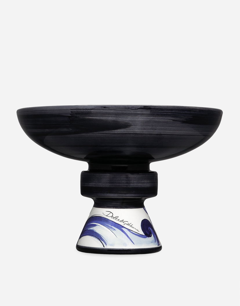 Home decor Dolce & Gabbana Dolce & Gabbana Ceramic Serving Platter Blå | TCC189TCACDUB001