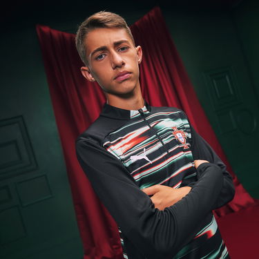 Sweater Puma Portugal Pre-Match Quarter-Zip Top Flerfarvet | 779545_18, 5