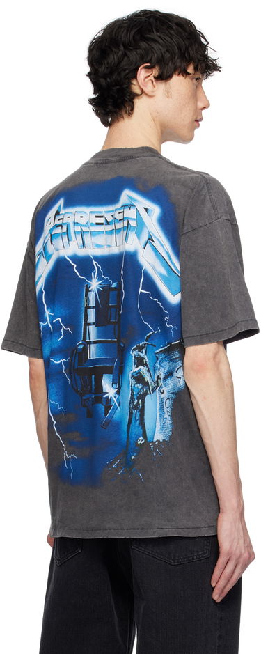 T-shirt Represent Clo Represent x Metallica 'Ride The Lightning' Graphic Tee Grå | MLM4356, 2
