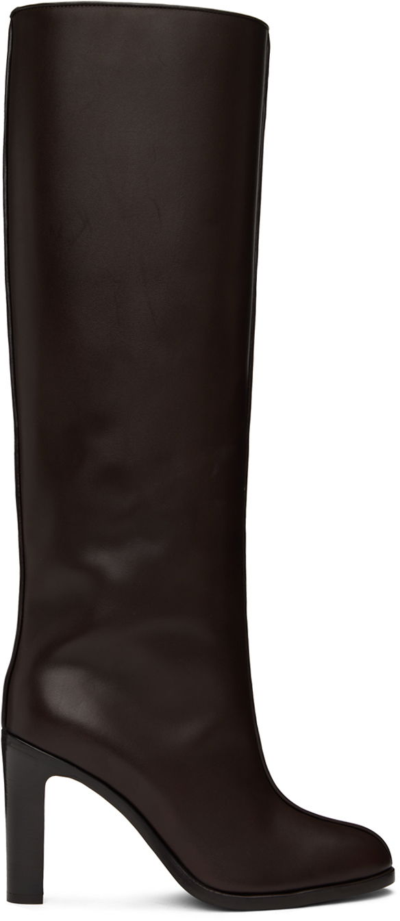 Tøj The Row The Row Wide Shaft Boots Brun | F1150-L52