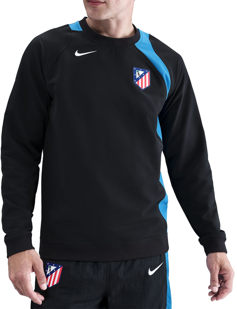 Sweatshirt Nike Atletico Madrid Soccer Crew-Neck Top Sort | hq9775-010