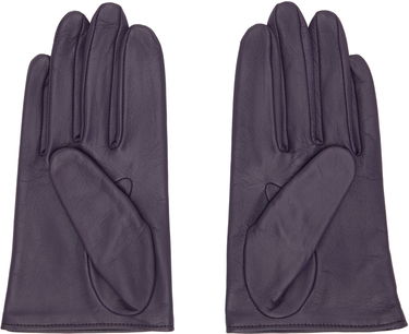 Handsker Yohji Yamamoto YOHJI YAMAMOTO Short Leather Gloves Lilla | FL-W01-771, 1