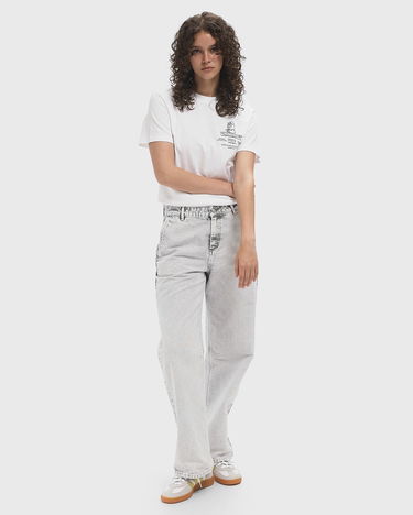 T-shirt Carhartt WIP Women's Short Sleeve Sandwich Graphic T-Shirt Hvid | I035256-02.XX, 2