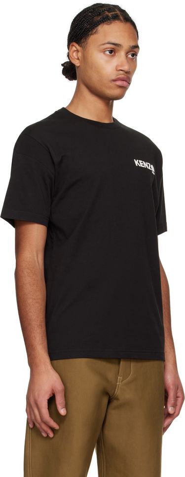 T-shirt KENZO Black Flower 2.0 T-Shirt Sort | FF55TS4894SG, 1