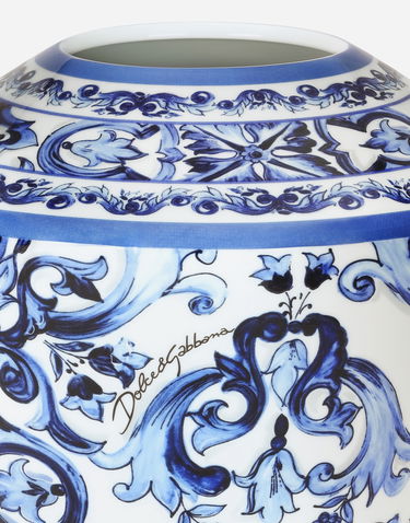 Home decor Dolce & Gabbana Dolce & Gabbana Large Amphora Porcelain Vase Flerfarvet | TCC198TCAMZUB011, 2