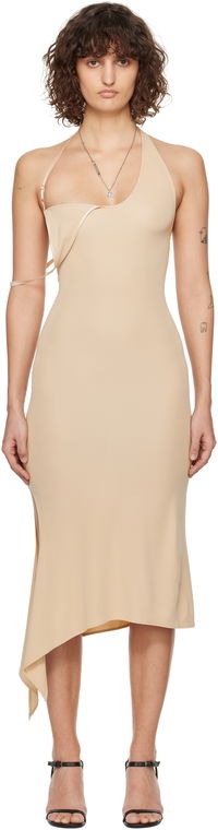 Courrèges Undressed Jersey Maxi Dress